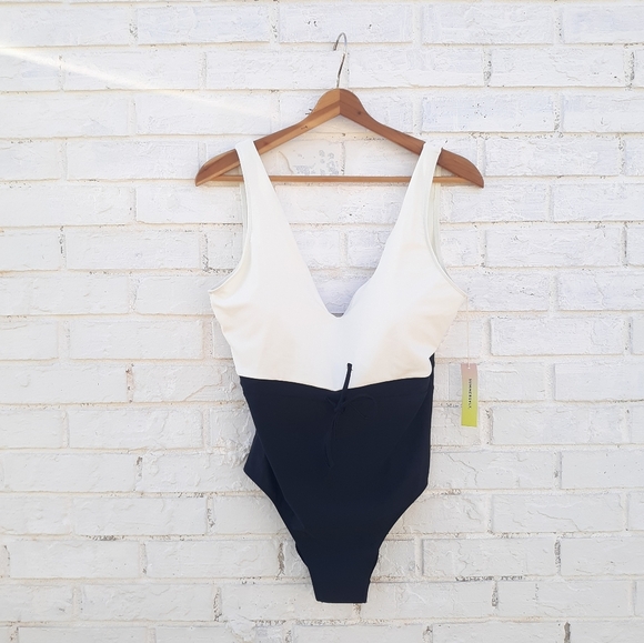 Summersalt Swimsuit Tie Waist Backflip One Piece - Picture 3 of 9